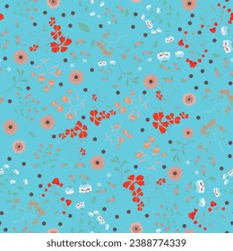 Abstract flower pattern background. Vector illustration. Abstract background.