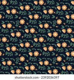 Abstract flower pattern background.  Vector illustration. Abstract background.