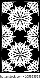 Abstract flower pattern. Can be used for wallpaper, pattern fills, textile, web page background, surface textures, Image for advertising booklets, banners.