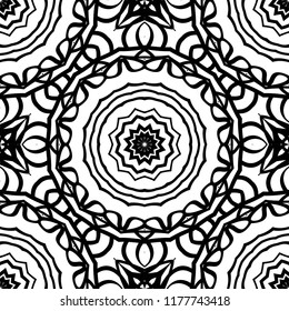 Abstract flower pattern paper for scrapbook. Vector illustration.