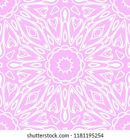 Abstract flower pattern paper for scrapbook. Vector illustration.