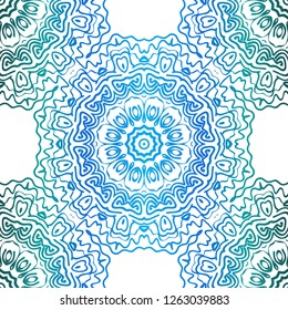 Abstract flower pattern paper for scrapbook. Vector illustration.