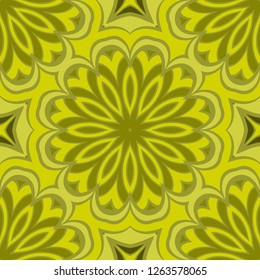Abstract flower pattern paper for scrapbook. Vector illustration.