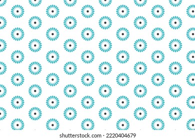 Abstract Flower Pattern and textile background art