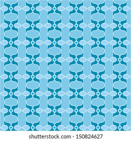 Abstract flower pattern. Vector art