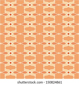 Abstract flower pattern. Vector art