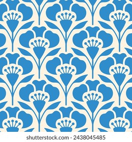 Abstract Flower Pattern Wallpaper and Textures