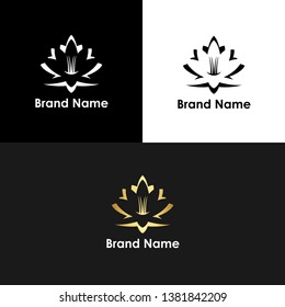 Abstract Flower Plant Leaf Nature Icon Logo