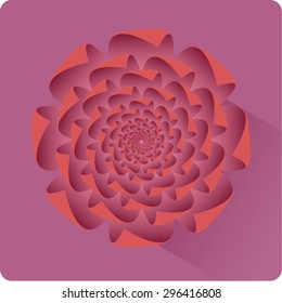 abstract flower plant vector
