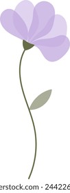 Ilustración abstracta del vector de la planta