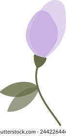 Ilustración abstracta del vector de la planta