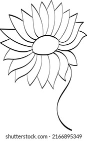 Flor abstracta. Flor Imprimible Diseño de patrones de bordado.