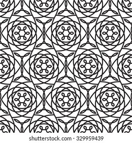 Abstract flower seamless