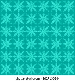 abstract flower seamless ornament pattern vector editable color