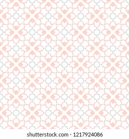Abstract Flower Seamless Pattern