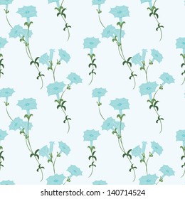 Abstract flower seamless pattern background