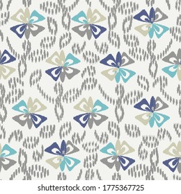 Abstrakte Blume, nahtloser Musterhintergrund
