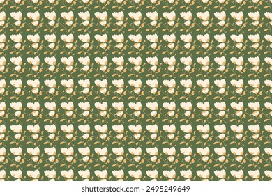 Abstract flower seamless pattern background. Floral seamless pattern background