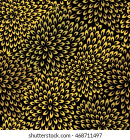 Abstract Flower Seamless Pattern Background Vector Illustration EPS10