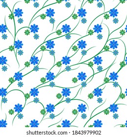 Hand Drawn Chinese Porcelain Seamless Pattern Stock Vector (Royalty ...