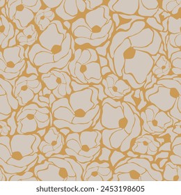Abstract Flower, Seamless Pattern, Traditional Flower, Wallpaper, illustration, Ethnic, Backdrop, Vector, Beautiful, Dijital print