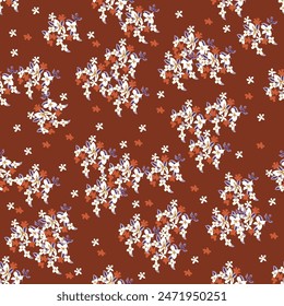 Flor Abstractas, Patrón sin costura, Flor tradicional, Fondo de pantalla, ilustración, impresión digital
