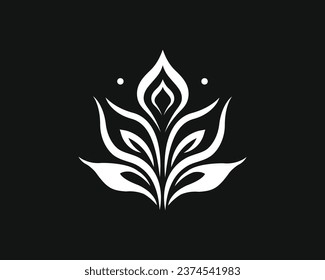 Abstract flower Sketch vector stock illustration