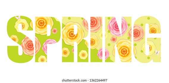 Abstract Flower Spring Background Vector Illustration EPS10