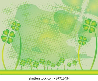 abstract flower spring illustration vector green  leaf