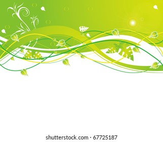 abstract flower spring illustration vector