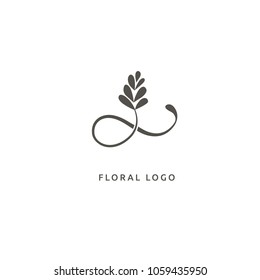 Abstract flower store logo icon vector design. Cosmetics, Spa, Beauty salon Decoration Boutique vector logo. Vector illustration, Graphic Design Editable Design. Floral logo. Flower wedding icon. 