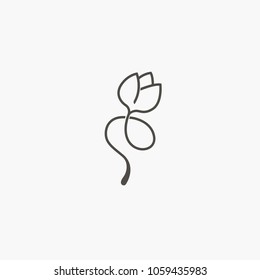 Abstract flower store logo icon vector design. Cosmetics, Spa, Beauty salon Decoration Boutique vector logo. Vector illustration, Graphic Design Editable Design. Floral logo. Flower wedding icon. 