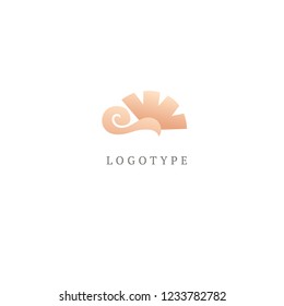 Abstract flower store logo icon vector design. Cosmetics, Spa, Beauty salon Decoration Boutique vector logo. Vector illustration, Graphic Design Editable Design. Floral logo. Flower wedding icon