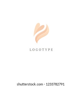 Abstract flower store logo icon vector design. Cosmetics, Spa, Beauty salon Decoration Boutique vector logo. Vector illustration, Graphic Design Editable Design. Floral logo. Flower wedding icon