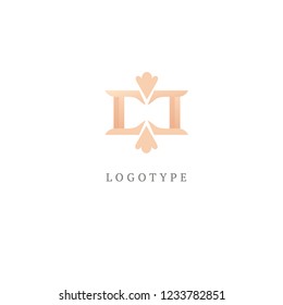 Abstract flower store logo icon vector design. Cosmetics, Spa, Beauty salon Decoration Boutique vector logo. Vector illustration, Graphic Design Editable Design. Floral logo. Flower wedding icon