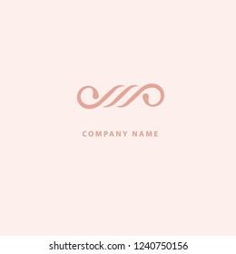 Abstract flower store logo icon vector design. Cosmetics, Spa, Beauty salon Decoration Boutique vector logo. Vector illustration, Graphic Design Editable Design. Floral logo. Flower wedding icon