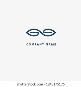 Abstract flower store logo icon vector design. Cosmetics, Spa, Beauty salon Decoration Boutique vector logo. Floral logo. Flower wedding icon. Luxury spring and summer, emblem.