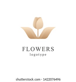 Abstract flower store logo icon vector design. Cosmetics, Spa, Beauty salon Decoration Boutique vector logo. Vector illustration, Graphic Design Editable Design. Floral logo. Flower wedding icon