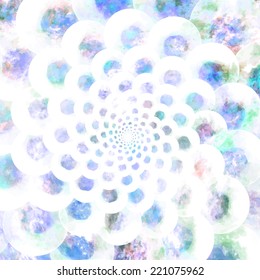 Abstract Flower texture, blue, purple. Modern colorful pattern resembling watercolor strokes. Design element for backgrounds, printed media, web banners, etc.