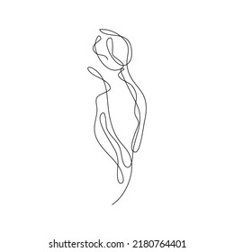 Abstract Flower Tulip continuous line drawing art singulart aesthetic simple Perfect for print, wall decor, phone case, shirt, sticker, pillow, acrylic, border, wallpaper, wedding