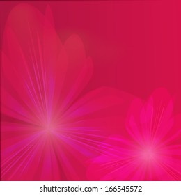 abstract flower vector background