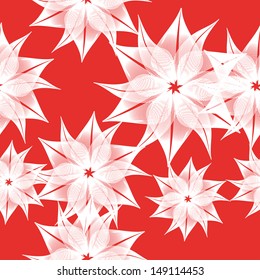 abstract flower vector background .Seamless texture