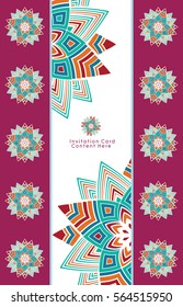 Abstract flower vector background template. Can be used for wallpaper, pattern fills, textile, web page background, surface textures, Image for advertising booklets, banners,