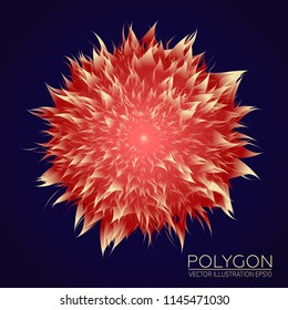 Abstract flower. Vector Image EPS10
