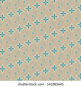 abstract flower vector pattern background