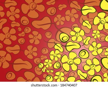 abstract flowers