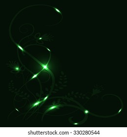 abstract flowers