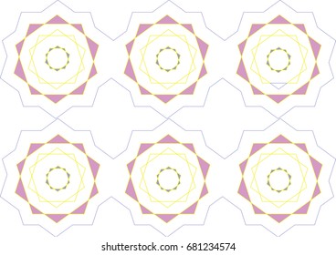 Abstract flowers