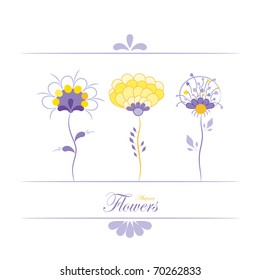 Abstract Flowers