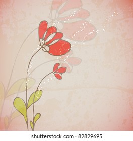 Abstract flowers